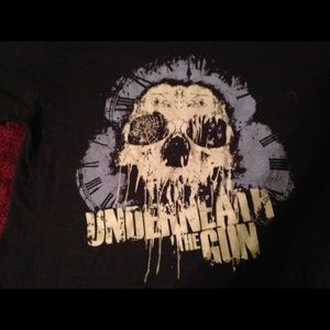UNDERNEATH THE GUN band tee
